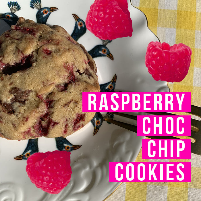 Raspberry Choc Cookies - From the kitchen
